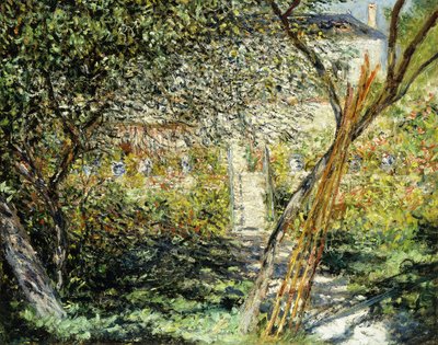 Puutarha Vetheuilissa; Vetheuilin puutarha, 1881 tekijältä Claude Monet
