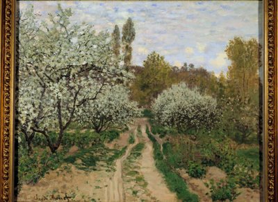 Omenapuut kukkivat tekijältä Claude Monet