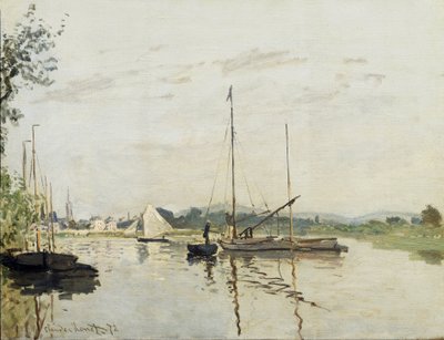 Argenteuil - öljy kankaalle tekijältä Claude Monet