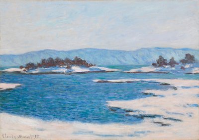 Au bord du fjord de Christiania, 1895. tekijältä Claude Monet