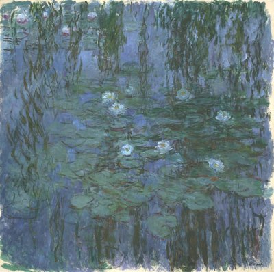Siniset nympheat tekijältä Claude Monet