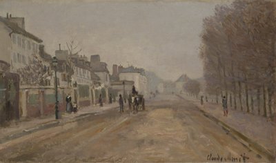 Heloise Boulevard, Argenteuil, 1872 tekijältä Claude Monet