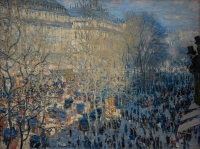 Boulevard des Capucines Pariisissa tekijältä Claude Monet
