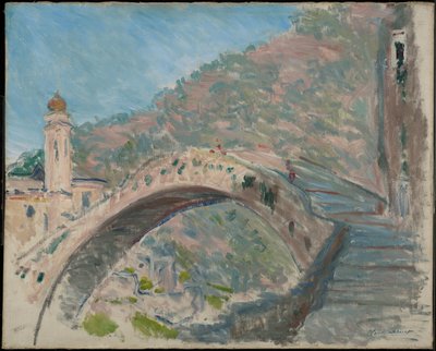 Silta Dolceacquassa tekijältä Claude Monet