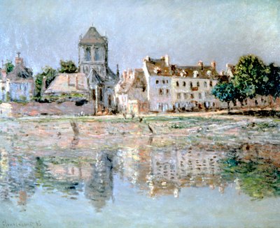 Joen rannalla Vernonissa, 1883 tekijältä Claude Monet