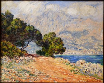 Cap Martin, lähellä Mentonia tekijältä Claude Monet
