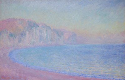 Pourvillen kalliot, nouseva aurinko tekijältä Claude Monet