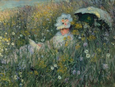 Dans la Prairie tekijältä Claude Monet