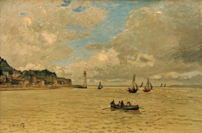 Honfleurin majakka tekijältä Claude Monet