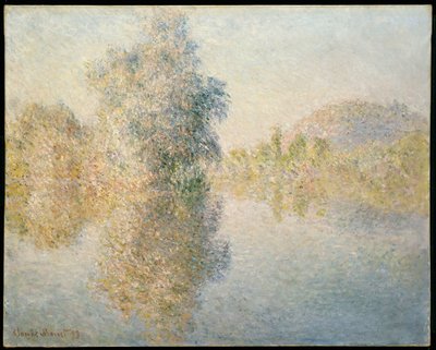 Varhain aamulla Seinen varrella Givernyssä, 1893 tekijältä Claude Monet