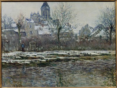 Lumen vaikutus Vetheuilissa tai Claude Monet