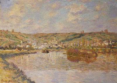 Iltapäivän loppu, Vetheuil tekijältä Claude Monet