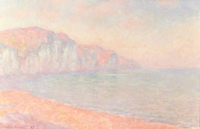 Falaises de Pourville, le matin tekijältä Claude Monet