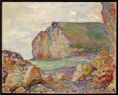Cliffs of the Petites-Dalles, 1884 tekijältä Claude Monet