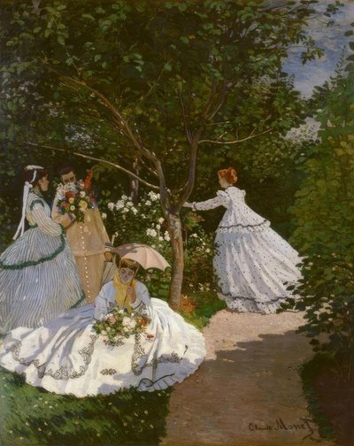 Femmes au jardin tekijältä Claude Monet