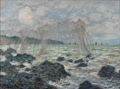 Kalastusverkot Pourvillessä tekijältä Claude Monet