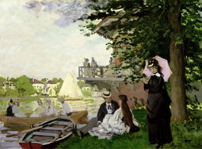 Puutarhatalo Zaanilla, Zaandam, 1871 tekijältä Claude Monet