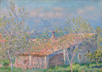 Puutarhurin talo Antibesissa tekijältä Claude Monet