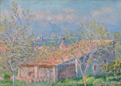 Puutarhuritalo Antibesissa, 1888. tekijältä Claude Monet