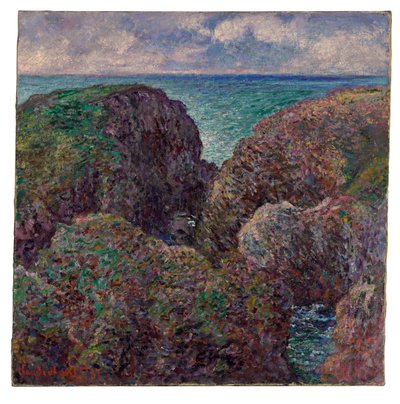 Kiviryhmä Port-Goulpharissa, 1887 tekijältä Claude Monet