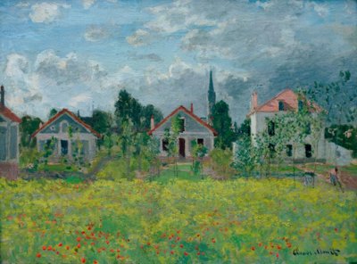 Häuser Argenteuilissa tekijältä Claude Monet