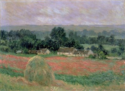 Heinäsuovasta Givernyssä, 1886 tekijältä Claude Monet