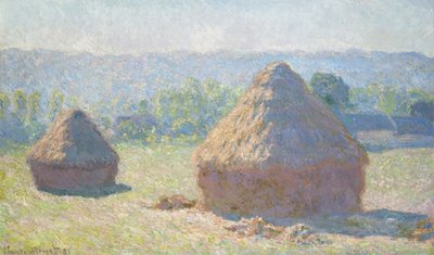 Heinäsuovasta ilta-auringossa, 1891 tekijältä Claude Monet