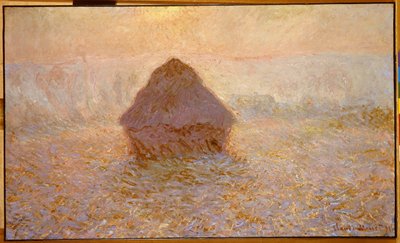 Heinäsuovat, Sun in the Mist tekijältä Claude Monet