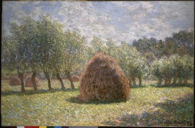 Heinäsuovat Givernyssä, 1893 tekijältä Claude Monet