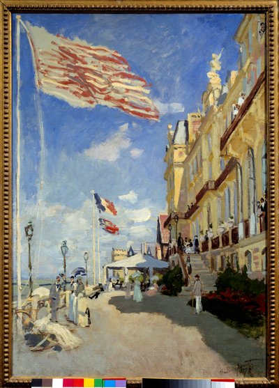 Hotel des Roches Noires Trouvillessa. Claude Monet