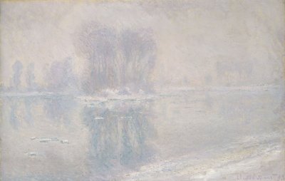 Jäälautat, 1893 tekijältä Claude Monet