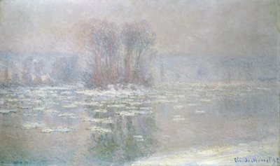 Jää Bennecourtissa, 1898 tekijältä Claude Monet