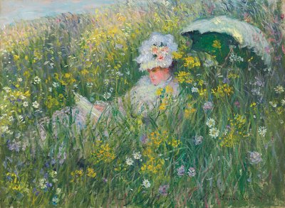 Niityllä; Dans la Prairie, 1876 tekijältä Claude Monet