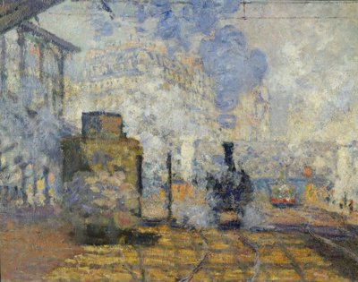 La Gare Saint-Lazare tekijältä Claude Monet
