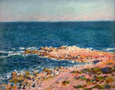 Suuri sininen Antibesissa tekijältä Claude Monet