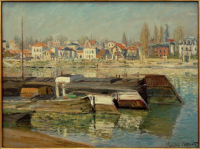 Seine Asnièresissä tekijältä Claude Monet