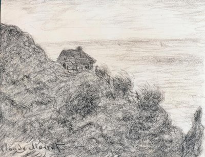 Tullimökki Pourvillen lähellä tekijältä Claude Monet