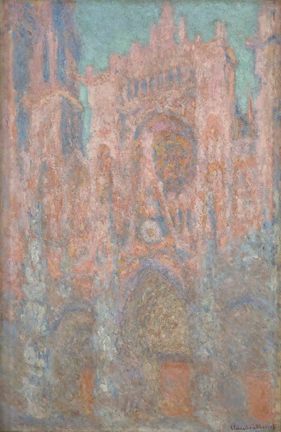 Rouenin katedraali. Myöhään iltapäivällä Rouenin katedraali. Myöhään iltapäivällä, 1893. tekijältä Claude Monet