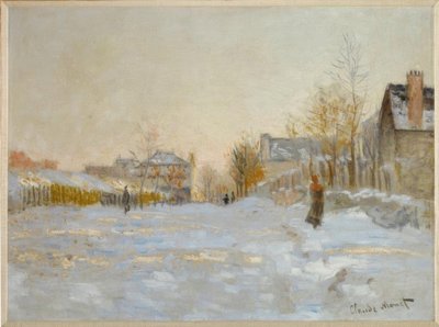 La neige à Argenteuil tekijältä Claude Monet
