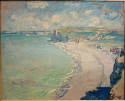 Pourvillen ranta (Der Strand von Pourville) tekijältä Claude Monet