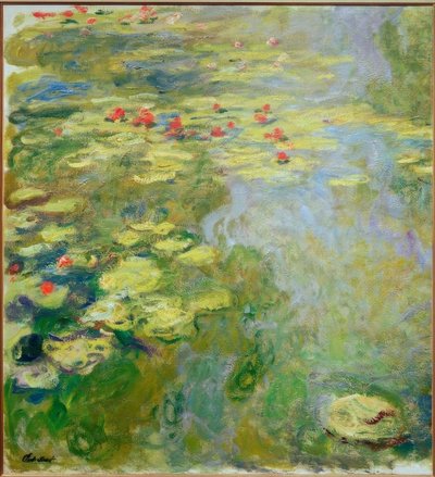 Le Bassin aux nymphéas (partie gauche) tekijältä Claude Monet