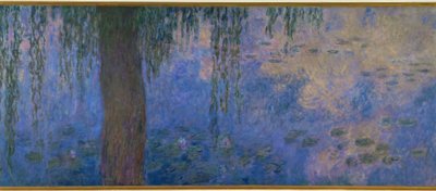 Le Bassin aux nymphéas avec saules, Le Matin aus saules tekijältä Claude Monet