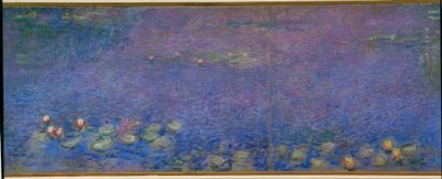 Le Bassin aux nymphéas sans saules, Matin tekijältä Claude Monet