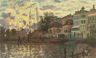 Pato Zaandamissa, illalla tekijältä Claude Monet