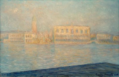 Herttuan palatsi Saint-Georges Majeurista nähtynä tekijältä Claude Monet
