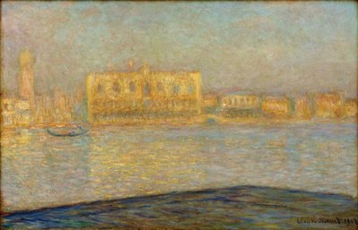 Herttuan palatsi Saint George Majorista nähtynä tekijältä Claude Monet