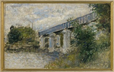 Le Pont de chemin de fer, Argenteuil tekijältä Claude Monet