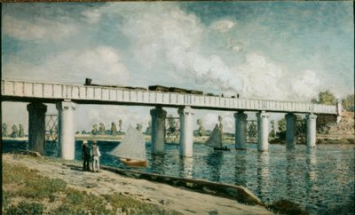 Le Pont du chemin de fer à Argenteuil tekijältä Claude Monet