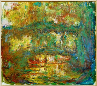 Le Pont japonais (Die japanische Brücke) tekijältä Claude Monet
