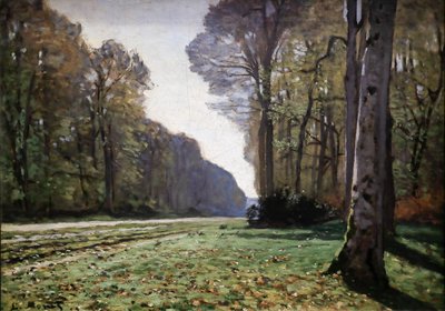 Chaillyn jalkakäytävä 1865 (öljy kankaalle) tekijältä Claude Monet